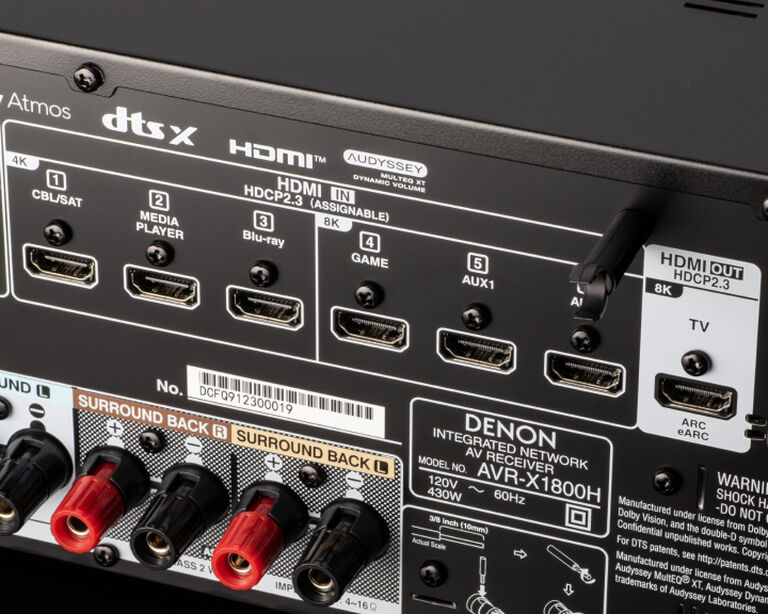 ▻ 🔊 AVR-X1500W Denon Amplificador AV, Klibtech