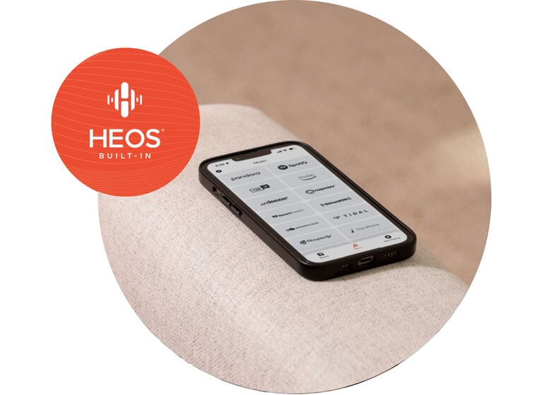 HEOS® - Receiver 8K Built-in US 2.2 100W AV - Ch. Denon with DRA-900H |