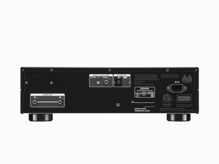 DCD-1700NE - CD/SACD player with Advanced AL32 Processing Plus | Denon - US