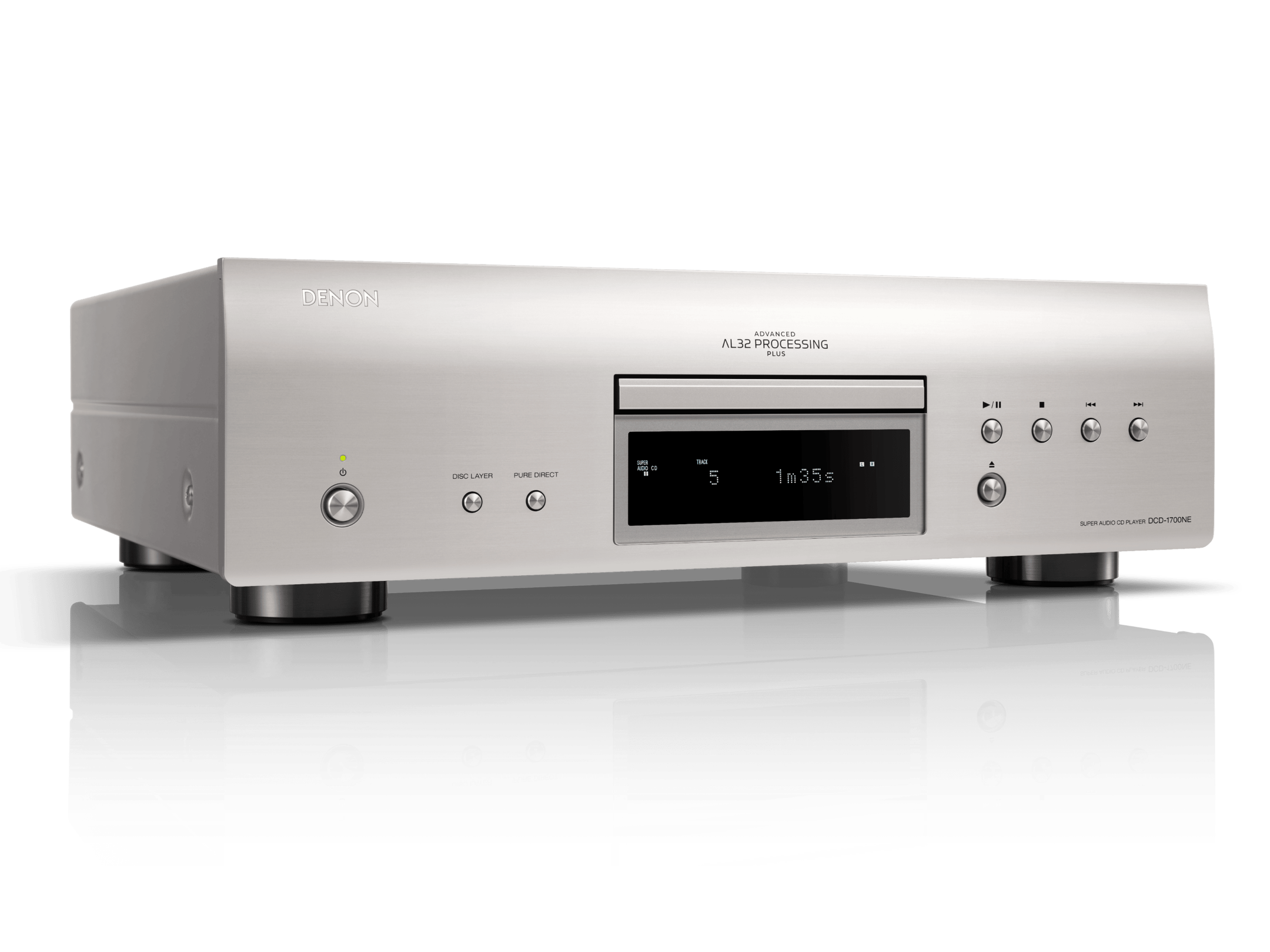 DCD-1700NE - CD/SACD player with US AL32 Processing - Denon Plus Advanced 