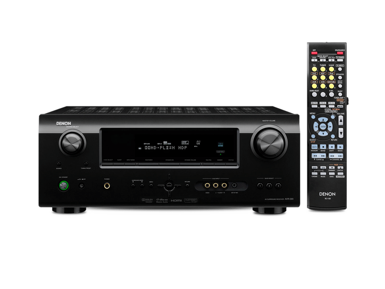 AVR-590 - 5.1 channel with HDMI input. 75W channel. | Denon US