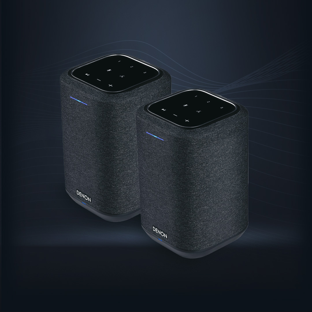 Denon Home 150 Multi-room Bundle Bundle US - Speaker (2-Pack) - | Multi-Room Black Denon