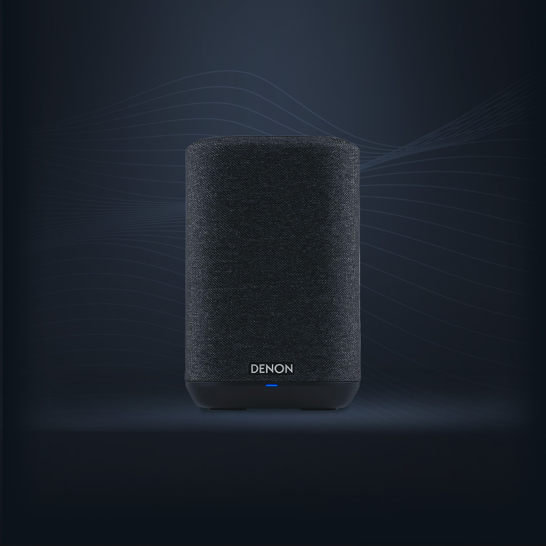 with | Speaker Denon Home Compact - HEOS® US Smart Built-in - Denon 150